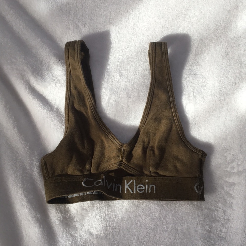 calvin klein sports bra